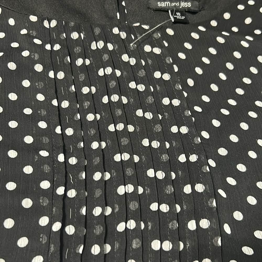 San and Jess Black Dress size 10 new with missing tag - Picture 7 of 8